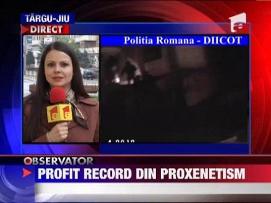 Profit de 2 milioane de euro pentru o retea de proxeneti din Olt