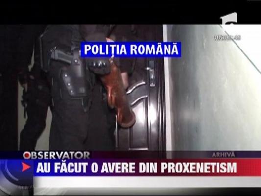 Au castigat peste doua milioane de euro din proxenetism