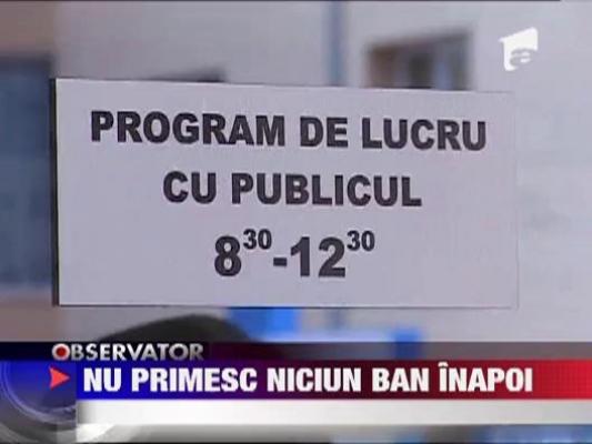 Pensionarii din Arges  lupta sa  isi recupereze banii