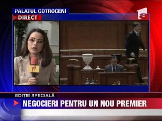 Negocieri pentru un nou premier