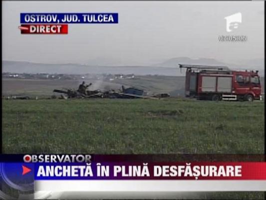 Acheta in plina desfasurare in cazul elicoperului prabusit la Tulcea