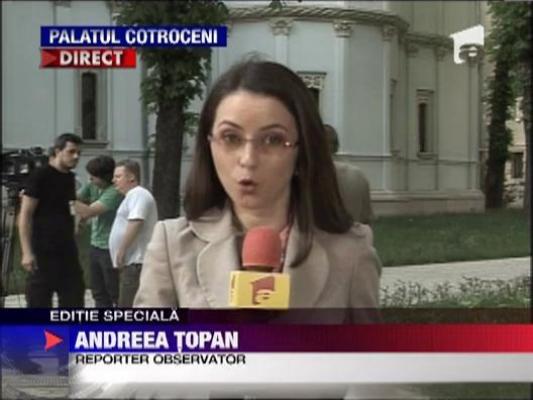 La Cotroceni au loc negocieri pentru un nou premier