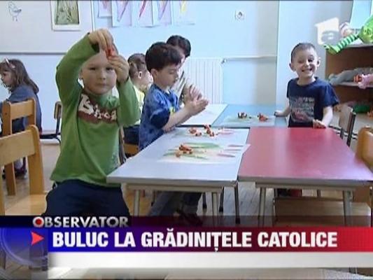 Gradinitele catolice sunt tot mai cautate