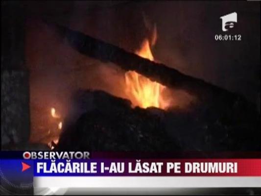 Incendiu la o casa din Craiova