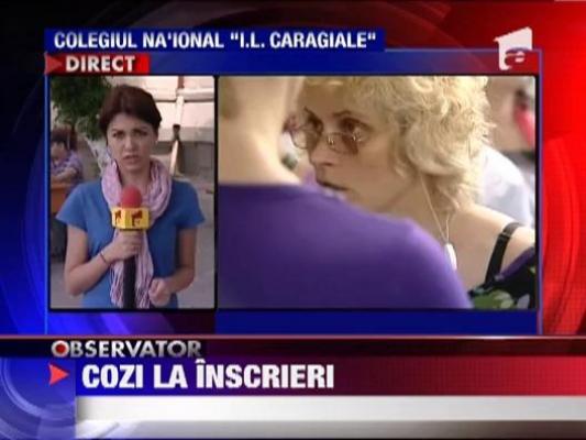 Cozi la inscrierile pentru clasa zero