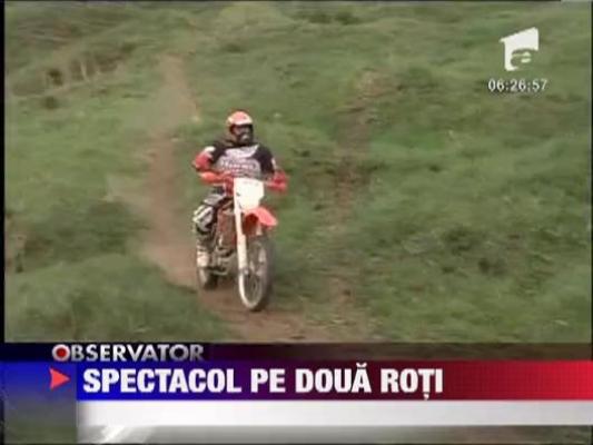 Hunedoara: Raiul motociclistilor dependenti de adrenalina