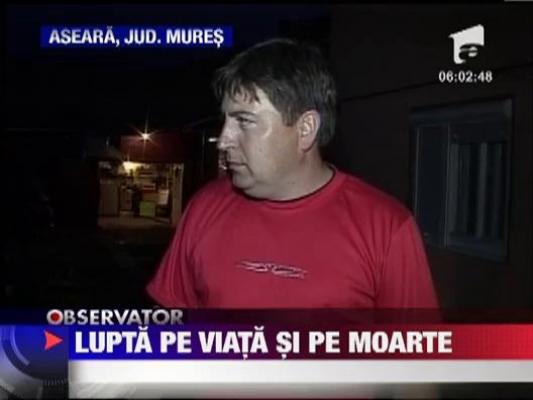 Bataie cu bate, sabii si topoare in Mures