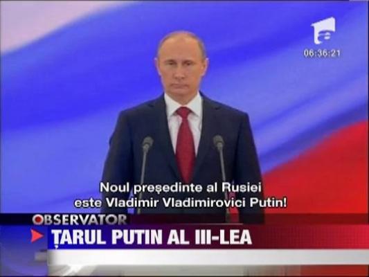 Vladimir Putin a preluat oficial al treilea mandat de presedinte al tarii