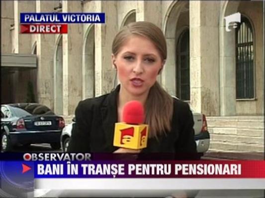 Pensionarii isi vor primi treptat banii luati ilegal de stat