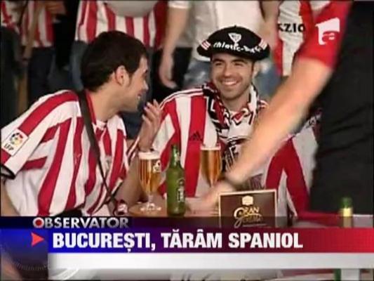 Fotbal si fiesta pentru Europa, la Bucuresti
