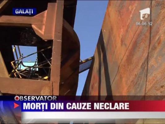 Accident de munca mortal pe santierul naval din Galati