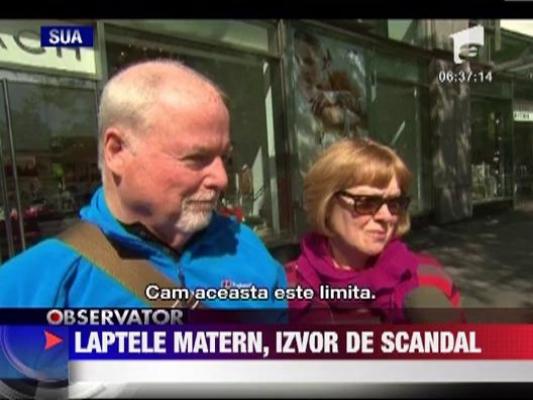 Laptele matern, izvor de scandal in revista "Time"