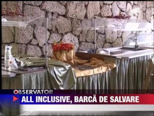 All inclusive, barca de salvare a hotelierilor