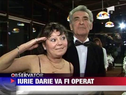 Actorul Iurie Darie va fi operat