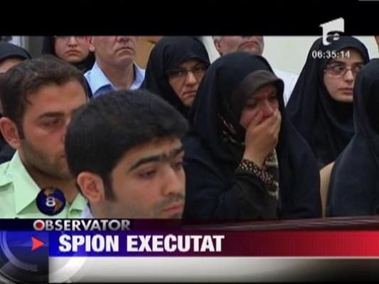 Spion executat, in Iran