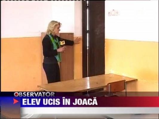 UPDATE! Un elev a fost omorat in joaca, la scoala