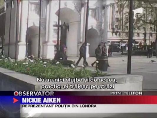 Cersetorii romani au impanzit principalele strazi din Londra