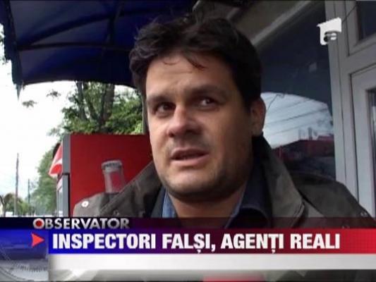 Inspectorii falsi le fac zile negre comerciantilor