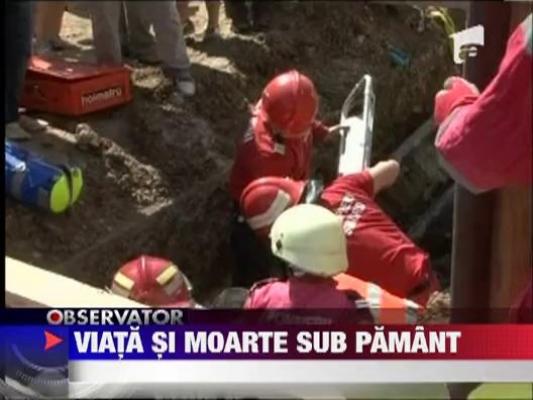 Constanta: Doi muncitori au fost inghititi de un mal de pamant