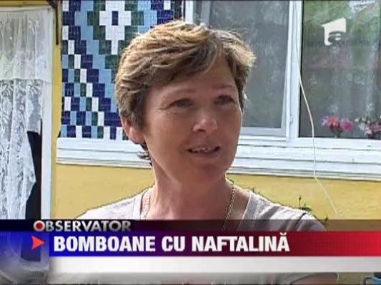 I-a servit cu bomboane cu naftalina, de ziua lui!