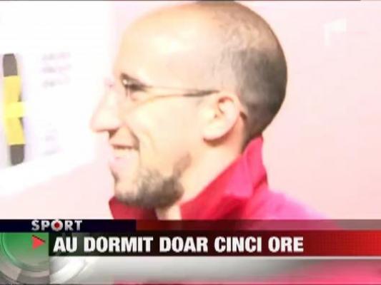 Cinci ore au dormit stelistii dupa ce au batut-o pe Dinamo
