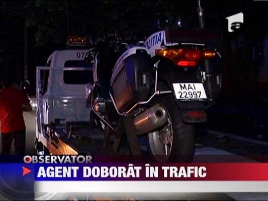 UPDATE / Agent doborat in trafic