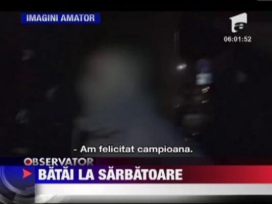 Violente intre fanii echipelor CFR si Universitatea Cluj