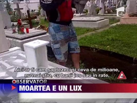 Specula in cimitirele din Capitala