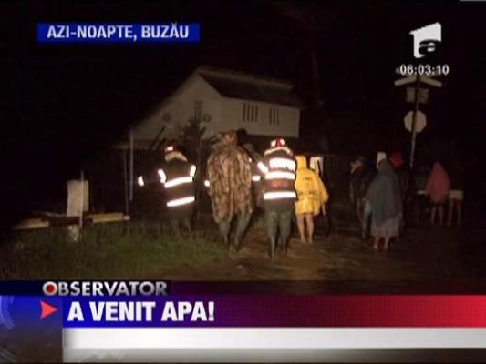 Inundatii de proportii in judetele Braila si Buzau