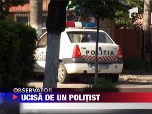 Adolescenta ucisa de un politist