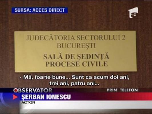 Serban Ionescu a depus actele de divort