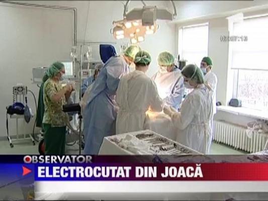 UPDATE / Copil de 13 ani, electorcutat la locul de joaca