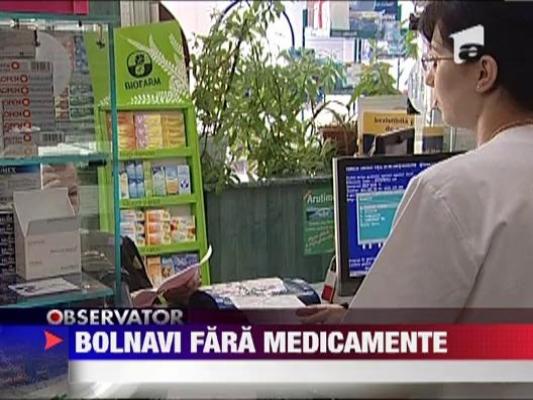 Bolnavii de cancer au ramas fara medicamente