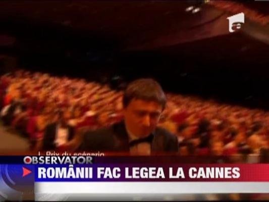 Romanii fac legea la Cannes