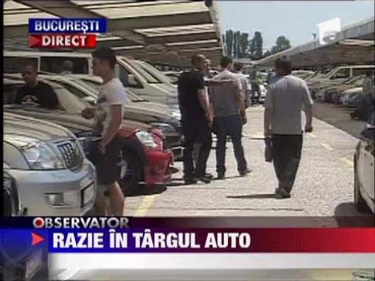 Razie in targul Vitan-Barzesti din Capitala