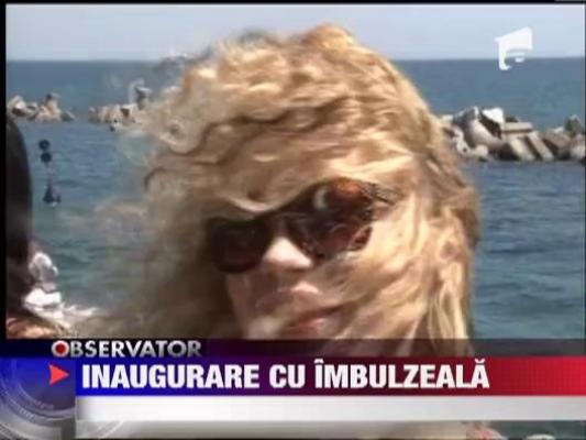 Inaugurare cu imbulzeala la Mamaia