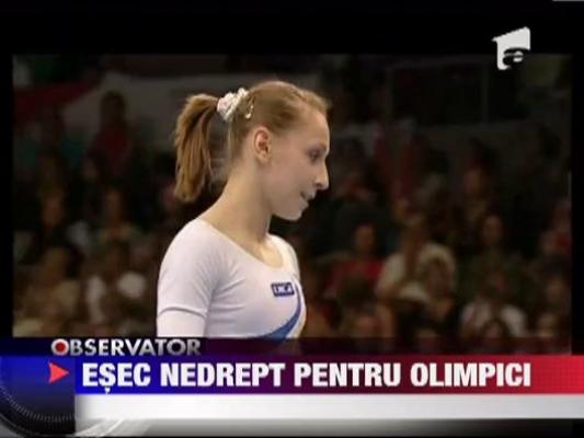 Gimnastii olimpici au picat bacul in masa