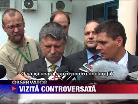 Presedintele Parlamentului de la Budapesta, vizita controversata in Romania