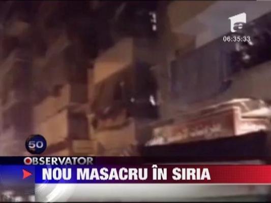 Nou masacru in Siria