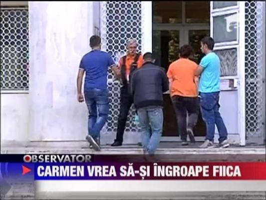 Carmen Bejan vrea sa isi poata ingropa copilul