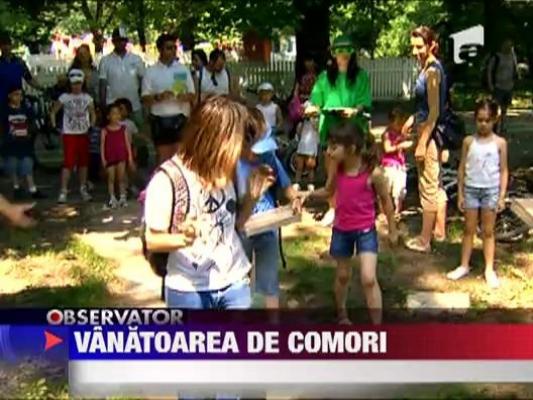 Vanatoare de comori in Parcul Herastrau, de Ziua Internationala a Mediului