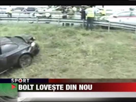 Usain Bolt a fost victima unui accident de masina in Jamaica!