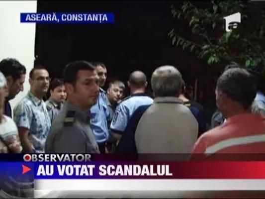 Val de incidente la votare