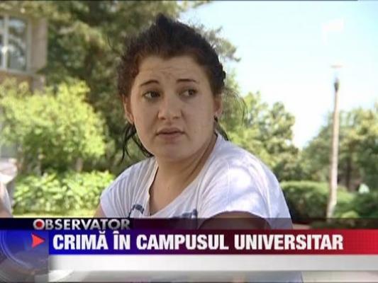 Crima intr-un campus universitar bucurestean