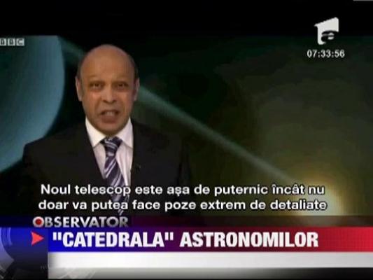 Cel mai mare telescop din lume va fi amplasat in Chile