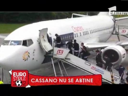 Antonio Cassano i-a pus mana pe fund lui Balotelli