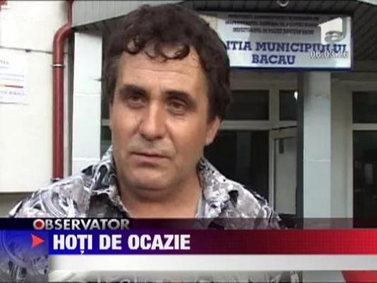 Un sofer din Onesti, jefuit de doi pasageri de ocazie