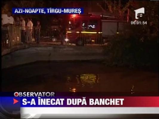 S-a inecat dupa banchet