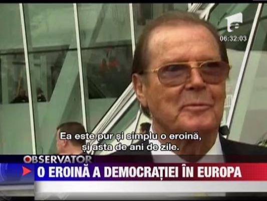 Conducatoarea opozitiei din Birmania, in Europa