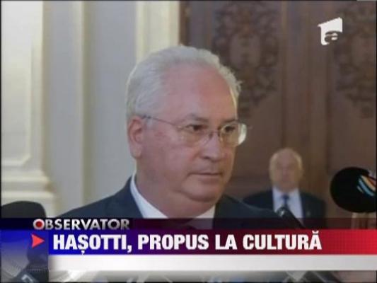 Puiu Hasotti, propus de PNL ministru al Culturii